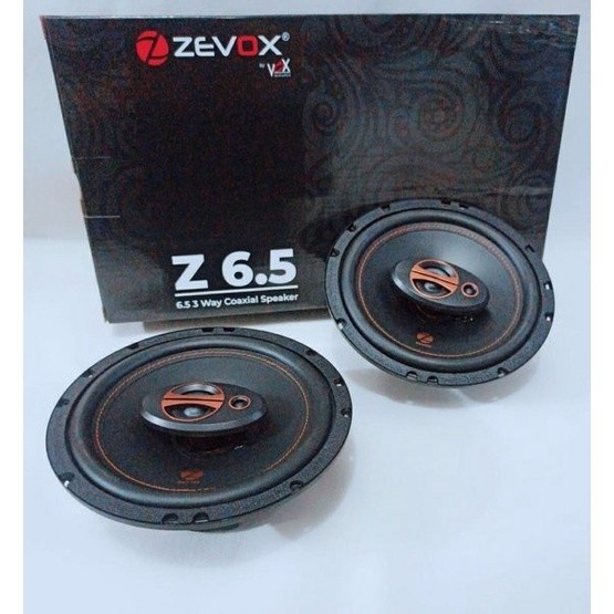 SPEAKER COAXIAL ZEVOX Z 6 5 6.5 INCH COAXIAL SPEAKER 3 WAY