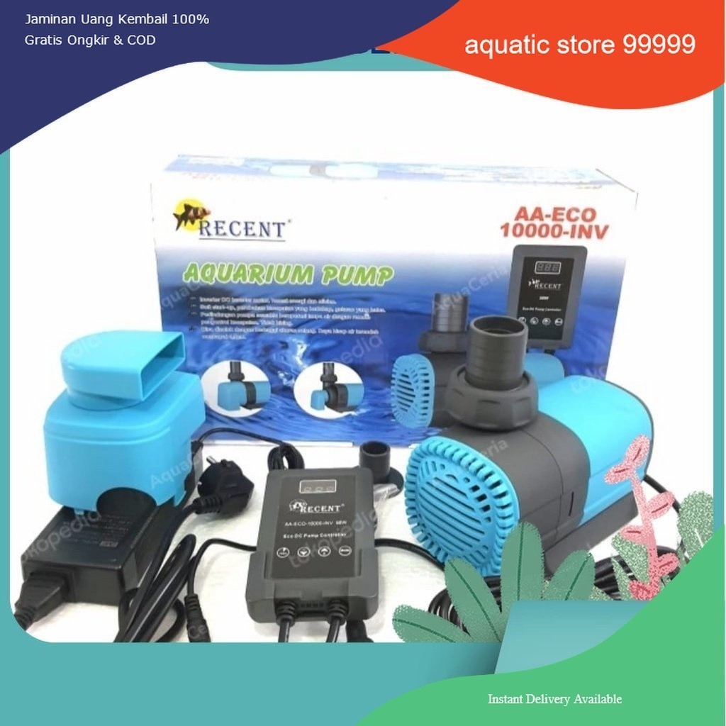 pompa celup kolam ikan kelas dewa recent AA ECO INV 10000
