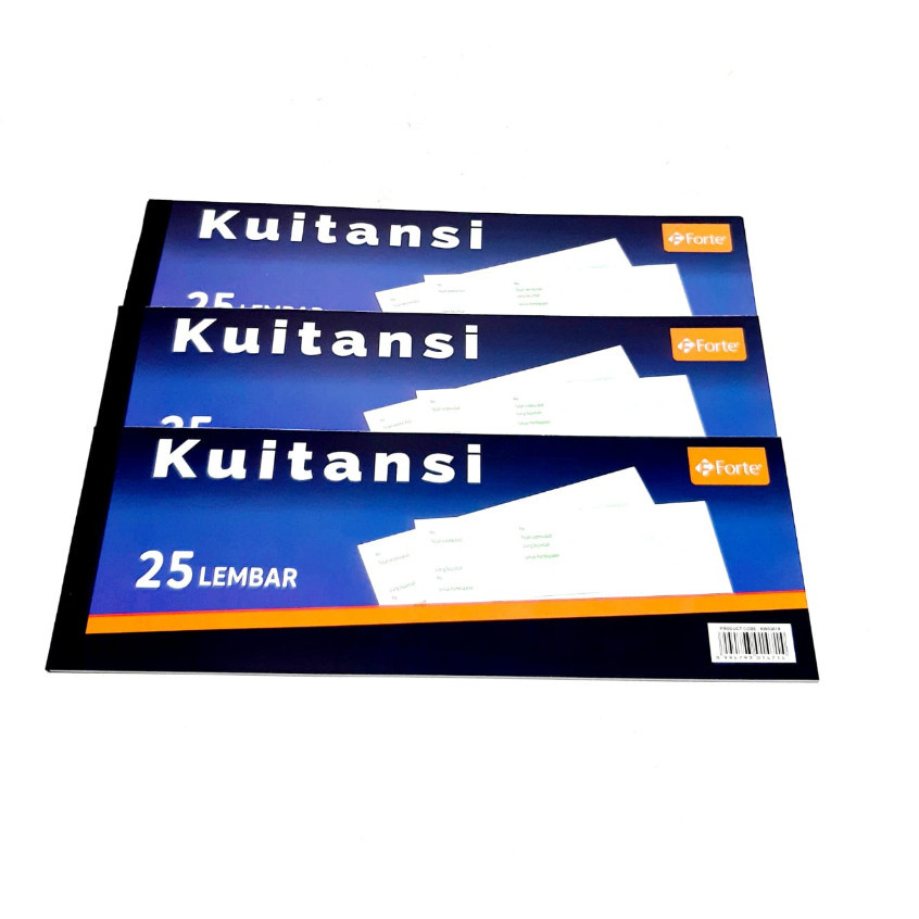 

Harga Grosir Per (5PCS ) Buku Kwitansi/kuitansi FORTE Besar