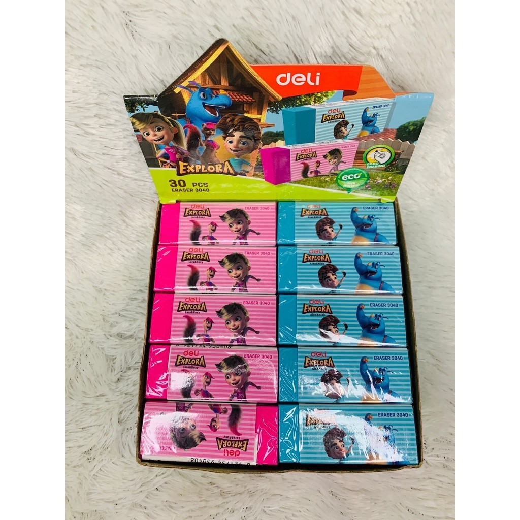 

Deli Penghapus Pensil Explora Besar - E3040