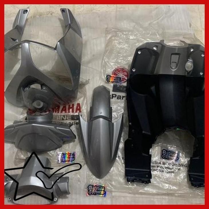 [RNBL] BODY HALUS NOUVO Z SILVER ORIGINAL BODY SET NOUVO Z BODY DEPAN NOUVO Z BODY SILVER NOUVO COVE