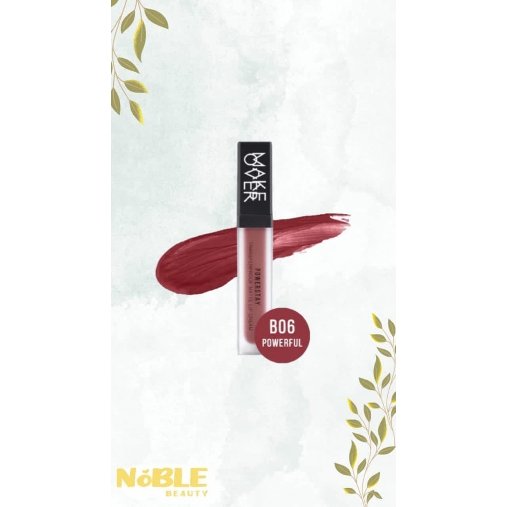 Make over powerstay transferproof matte lip cream b06 powerful