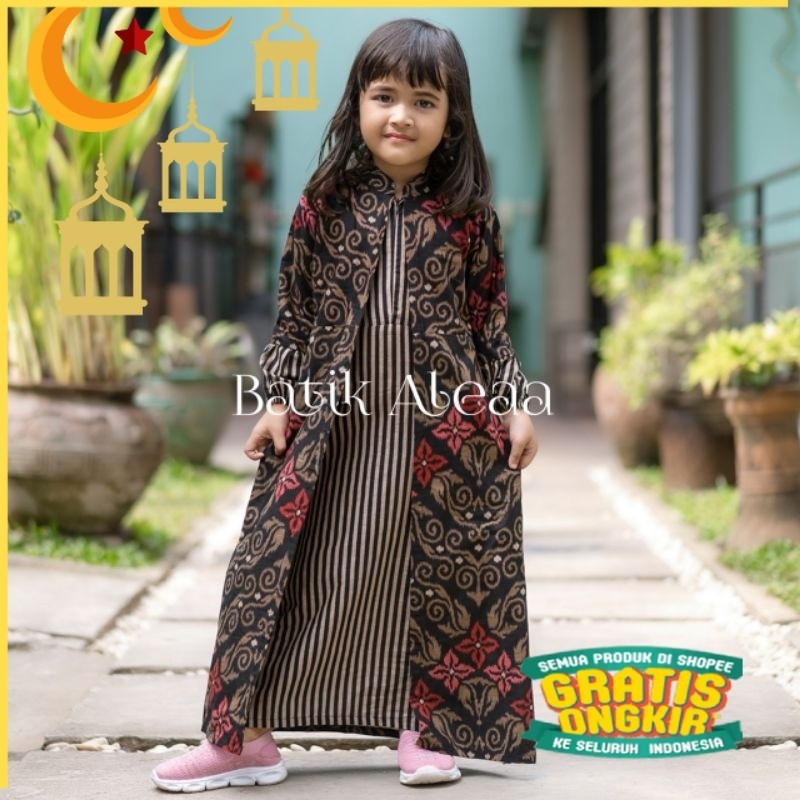 GAMIS ANAK LAWASAN/Maron merah bata red anak tanggng