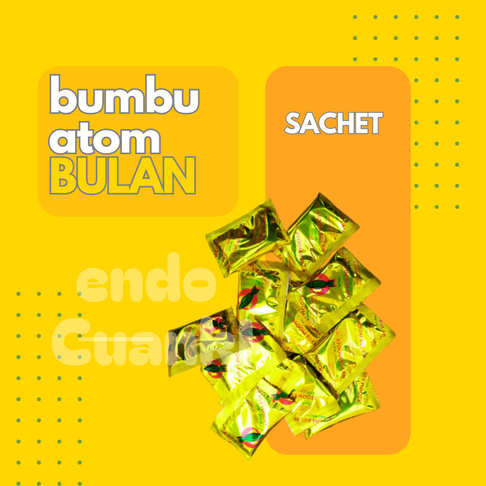 

1 Pcs ATOM BULAN SACHET Kemasan Kecil, Sachet Atoom Bulan