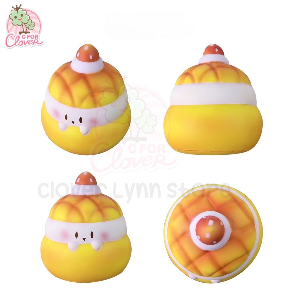 STRAWBERRY MELON PAN SQUISHY mainan pencetan antistress soft slow kado hadiah