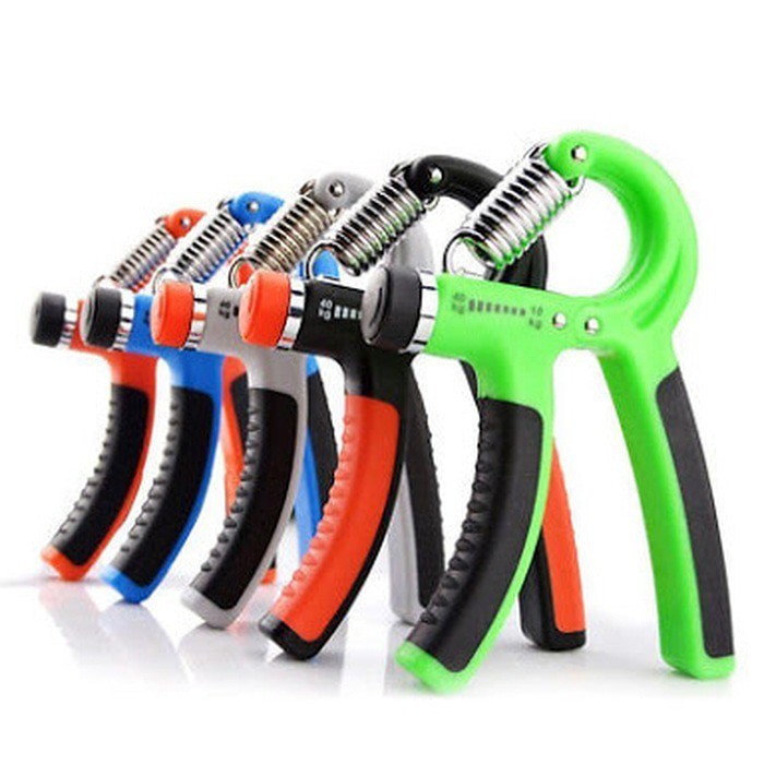 Hand Grip 10-40 KG Adjustable Spring Portable  Pelatih Otot Lengan dan jari handgrip melatih otot ta