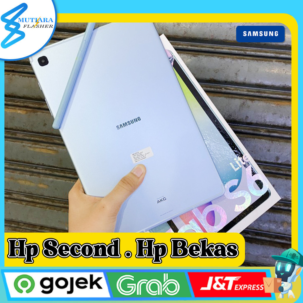 Samsung Tab S6 Lite Ram 4/64GB | Ram 4/128GB Second Original
