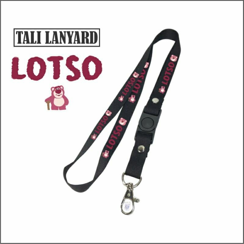 

Lanyard TOY STORY LOTSO BUZZLIGHTYEAR / Tali Lanyard Gantungan Leher Name Tag Id Card / Pods / Brand lokal
