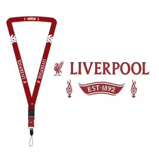 

Tali Lanyard FC LIVERPOOL Aksesoris Custom Lanyard Gantungan Kunci HP POD Lanyard Tali ID Card