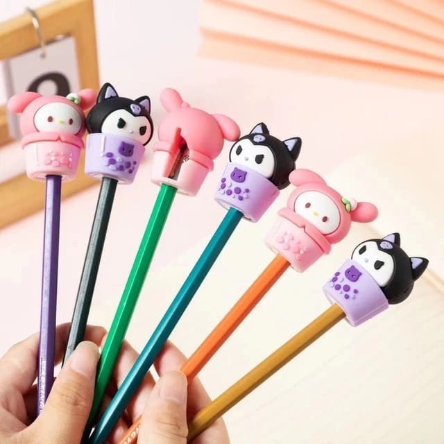 

STIPA Rautan Pensil Karakter Fancy Pencil Sharpener Stationery Sekolah Kantor SHA-SANRIO