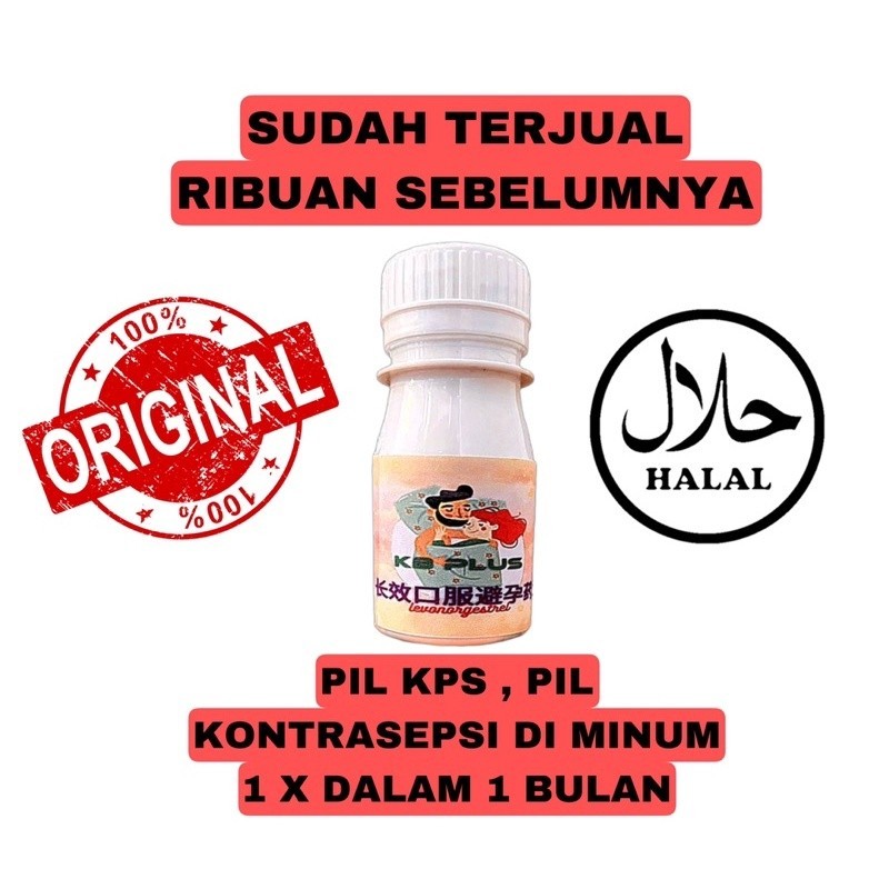 Kps kb plus super melancarkan haid anti gendut dan anti flek