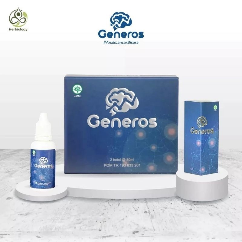 GENEROS SPEECH DELAY ORIGINAL Vitamin Otak Anak, Vitamin Kecerdasan Otak Anak