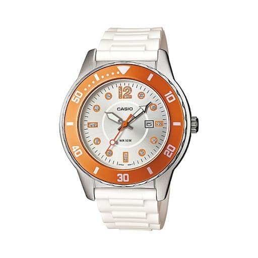 JAM TANGAN WANITA CASIO LTP1330-4A2 RESIN STRAP ORIGINAL