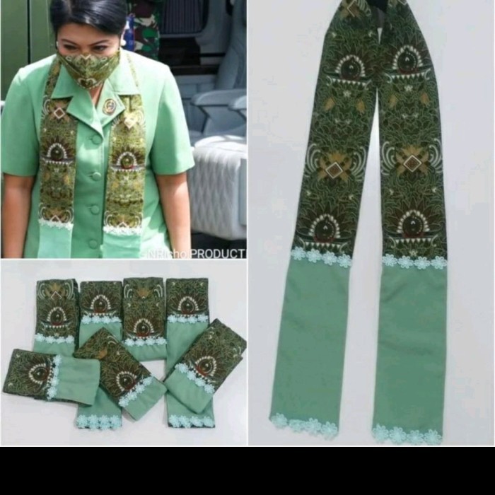 syal selendang batik persit