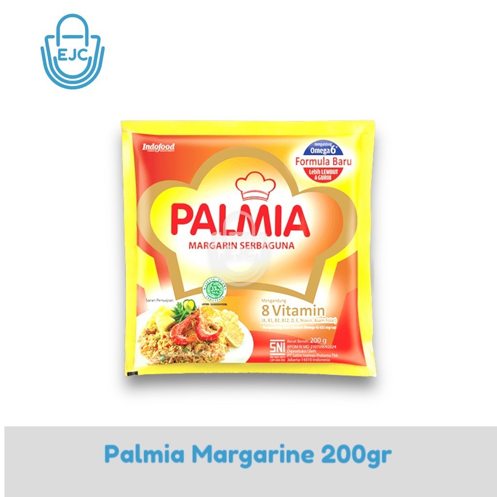 

Palmia Margarine 200gr Serbaguna Mentega