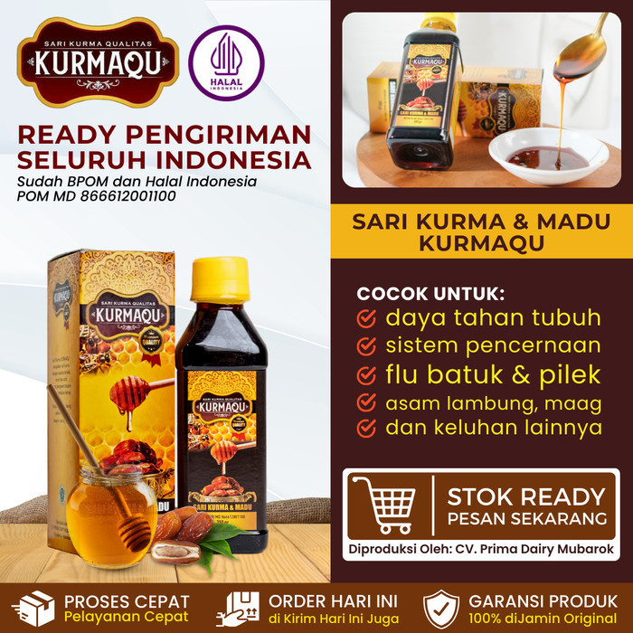 

kurmaqu sari kurma ajwa asli dan madu murni Original