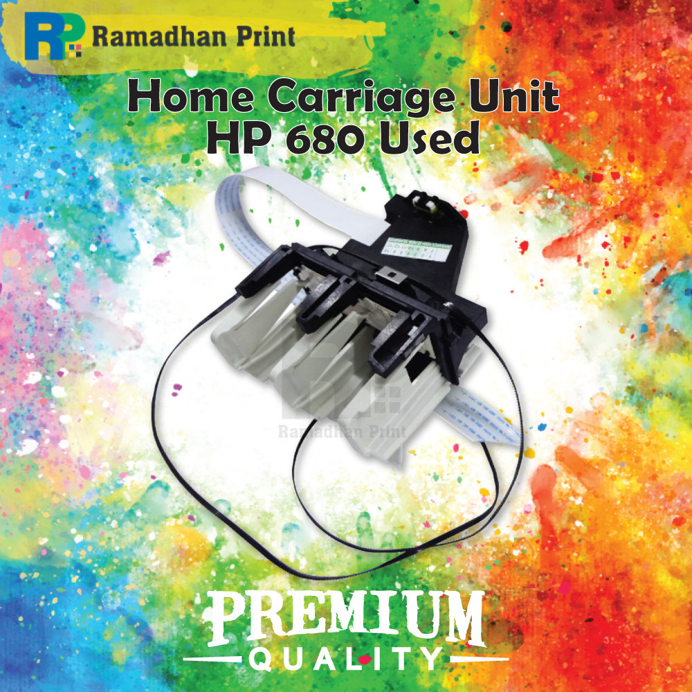 Cartridge HP 680, Carriage Unit Printer HP Deskjet 2135 2130 Used
