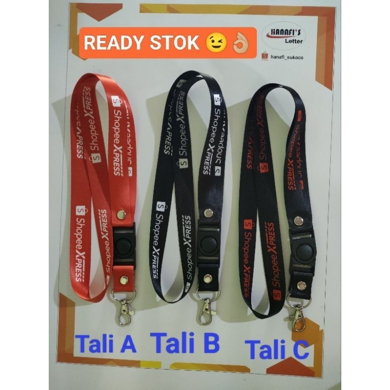 

SHOPEE EXPRESS Tali id card [READY STOK] Lanyard printing satuan