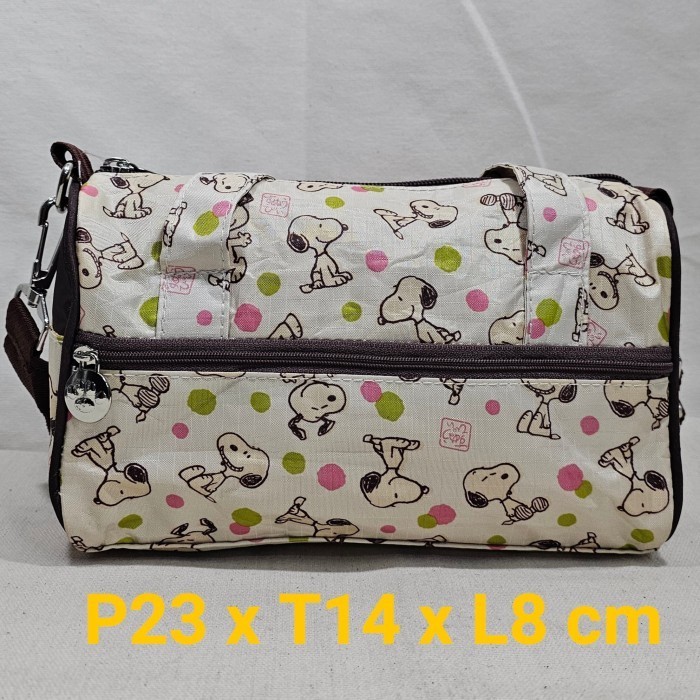Peanuts snoopy japan original mini 3 way sling/shoulder/crossbody bag