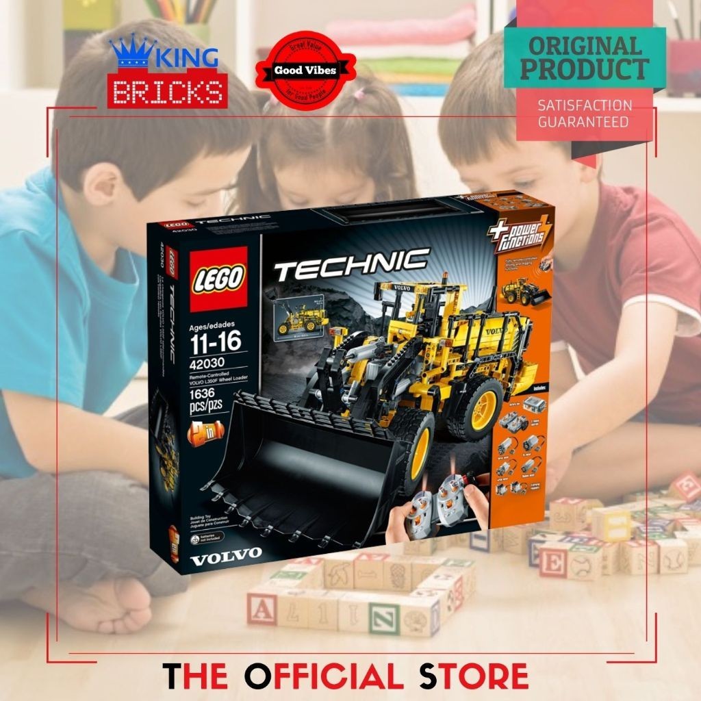 [PaperandMe] Mainan Anak LEGO Original TECHNIC 42030 Volvo L350F Wheel Loader Tehnik Advance Mobil T
