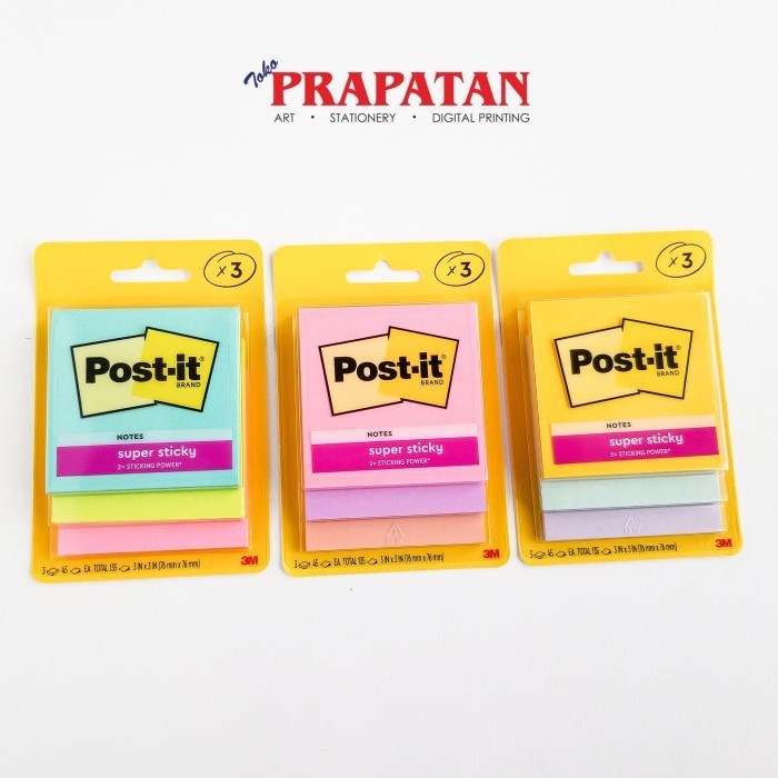 

Post It Sticky Notes 76x76mm 3321 / Memo - SSFLA Pink -YY41