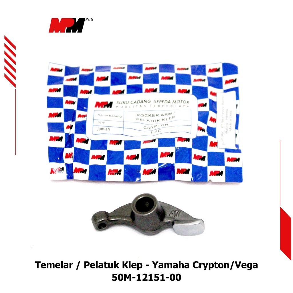 Temelar / Pelatuk Klep MPM – Yamaha Crypton/Vega 50M1215100