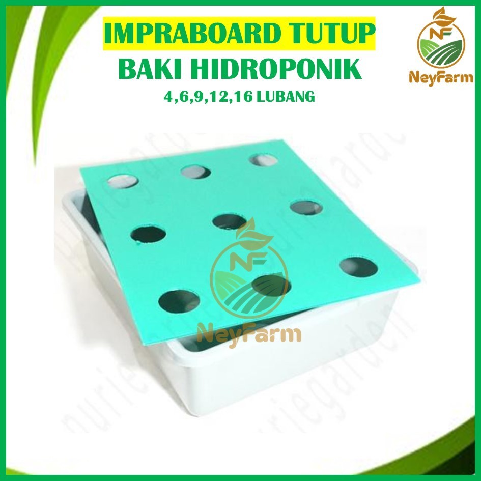 Impraboard Tutup Impraboard Hidroponik Sistem Wick