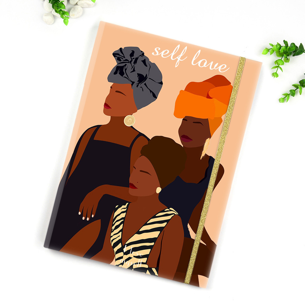 

Catatan Dapat Disesuaikan A5 Cetak Bulanan Perawatan Diri Gadis Hitam Buku Harian Perencana Jurnal Notebook