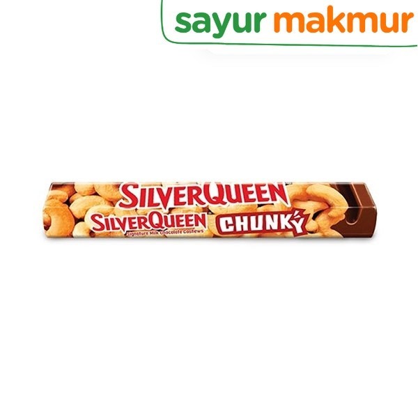 

SilverQueen Chocolate Milk with Cashews 58 - 62 gram Sayurmakmur