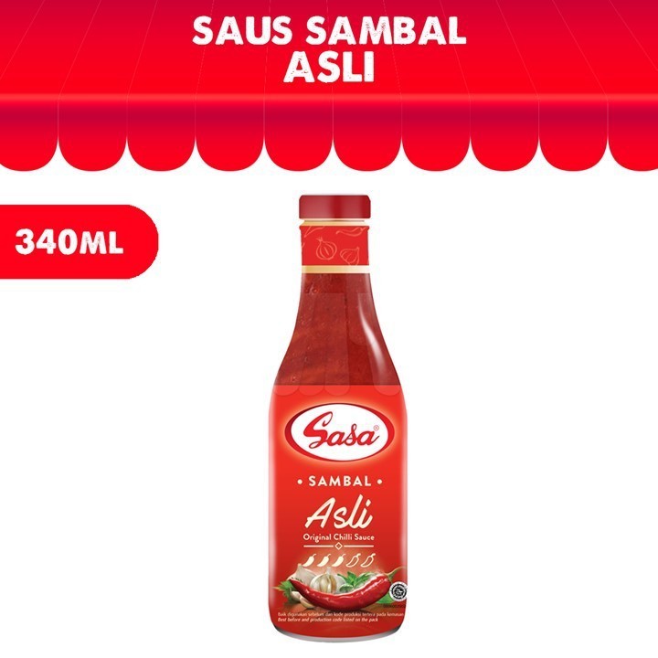 

✨ TOMOTOSTORE ✨ SASA Saus Sambal Asli 340 ml