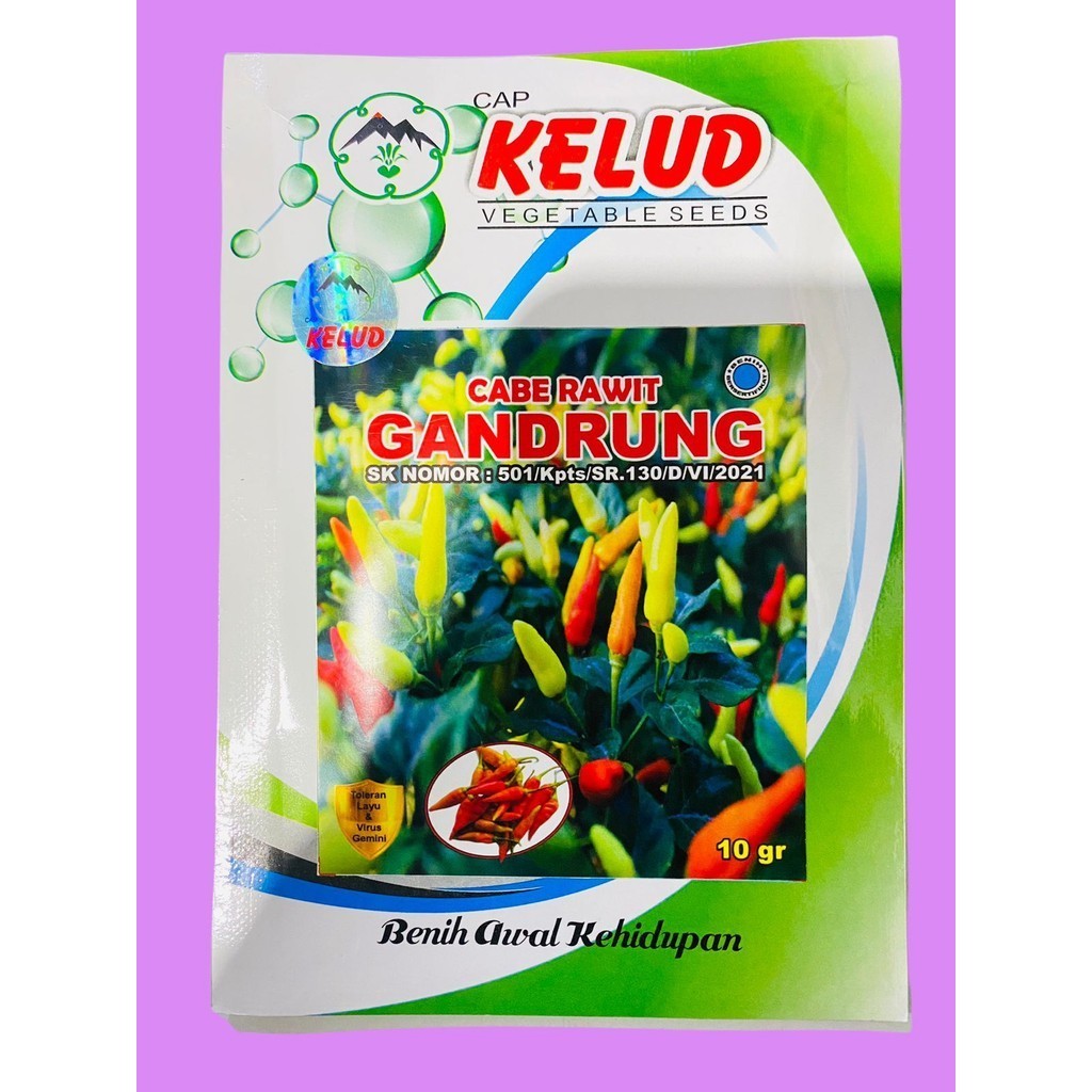 Benih Cabe Rawit GANDRUNG 30gram Cap Kelud