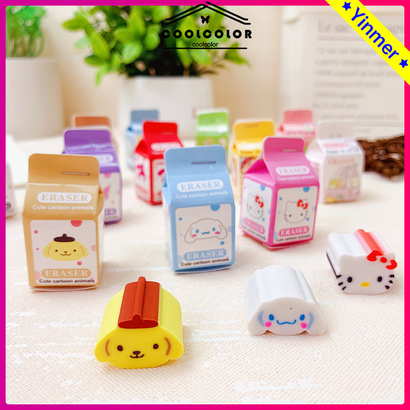 

COD✨Penghapus kartun Sanrio menghilangkan puing-puing karet mulus penghapus-Yinmer