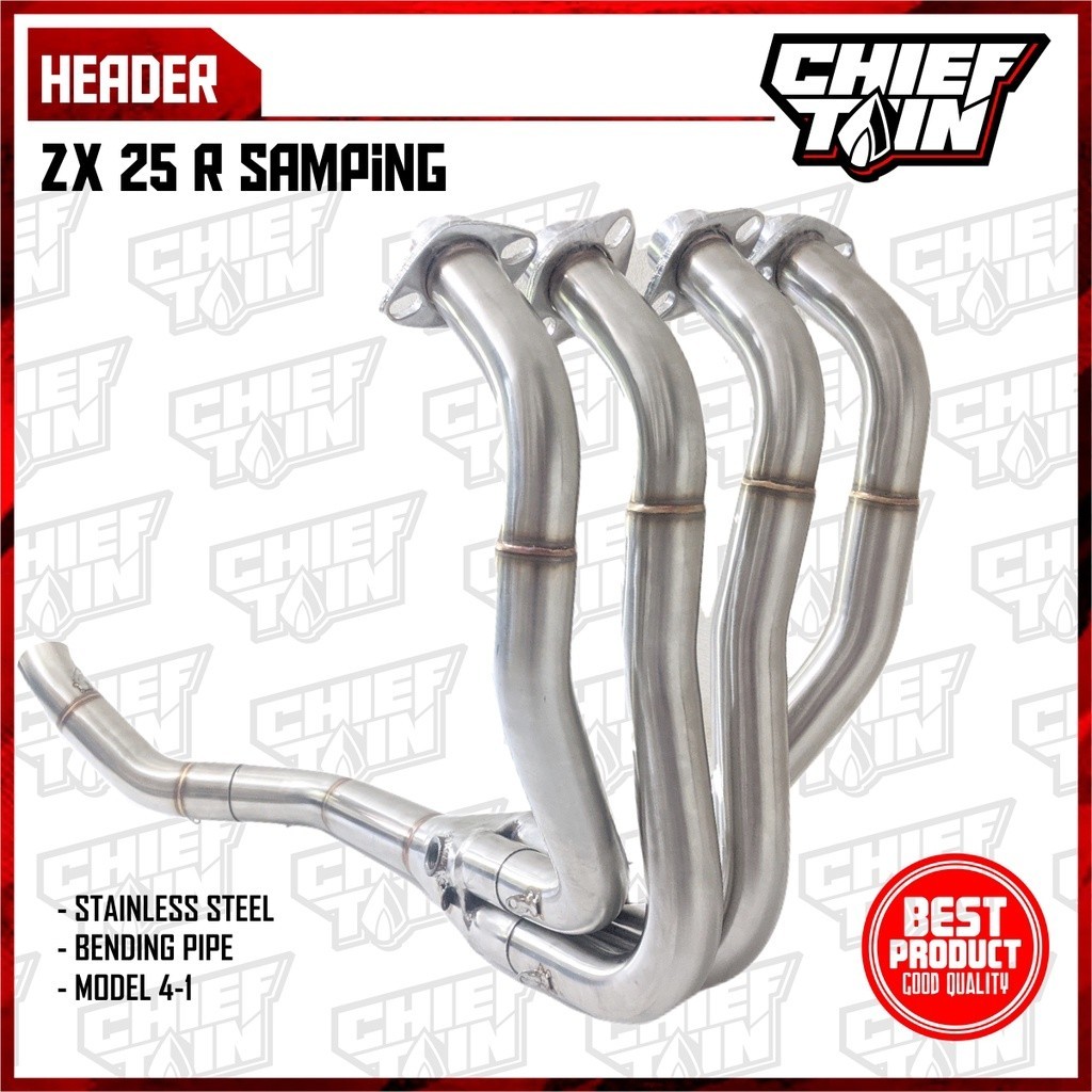 HEADER ZX25R SAMPING -  LEHERAN ZX25R SAMPING