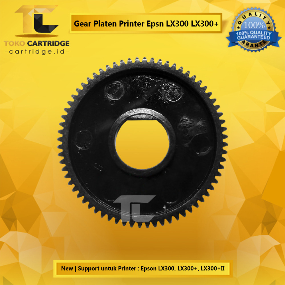 Gear Platen Printer Dot Matrix Epson LX300 LX300+ LX300+II LX-300 LX-300+ LX-300+II