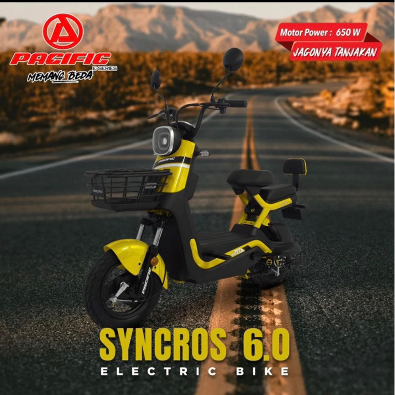 Sepeda Listrik Pacific Syncros 6.0 Sepeda Listrik Syncros