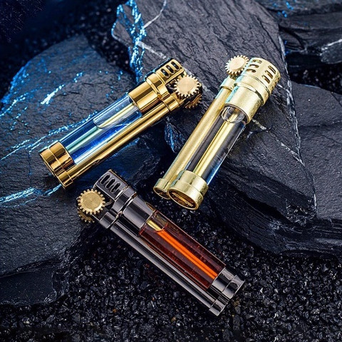 PPHSTORE ZORRO Retro Kerosene Lighter Transparent