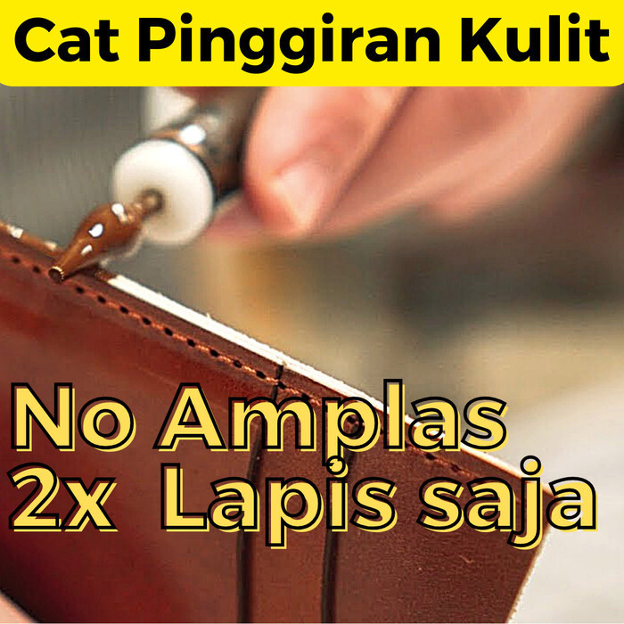 

Velle EG - Cat Pinggiran Tas Kulit Tepian - Leather Edge Paint - Matte - Base Coat, 30 ml