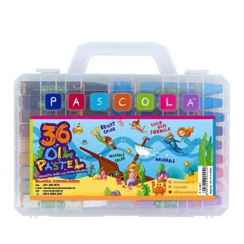 

KRAYON / Crayon Warna Oil Pastel Pascola 36 Warna Standard