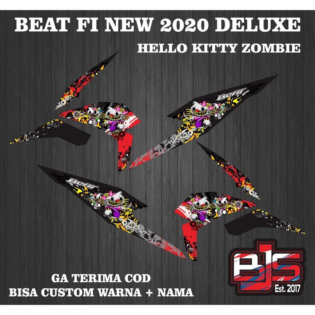 striping beat deluxe beat fi beat street - striping sticker stiker polet lis beat fi new 2020 Hello 