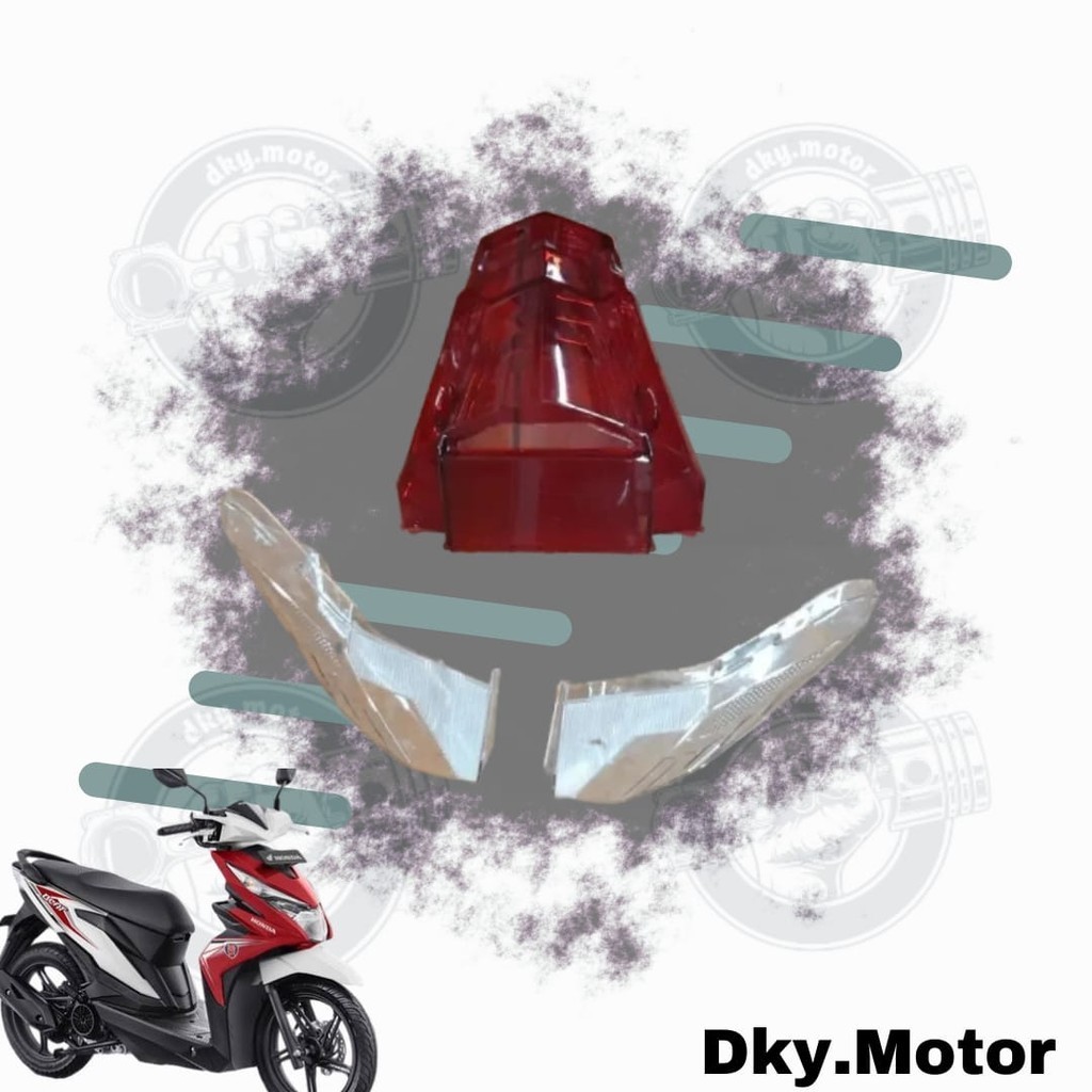 Mika belakang sen stop beat esp new / beat street kaca lampu