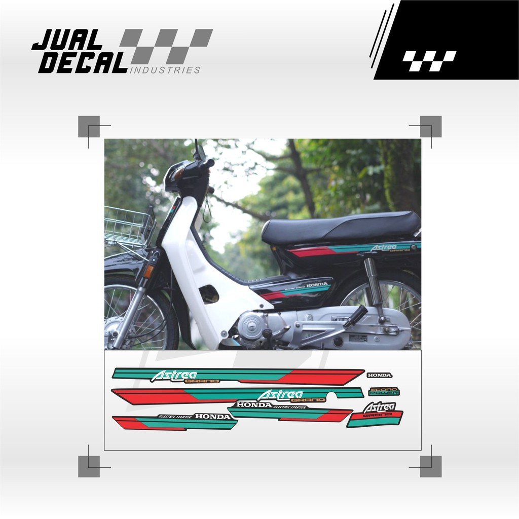 Striping Astrea Grand Variasi | Stiker Astrea Grand | Motif Klasik Original