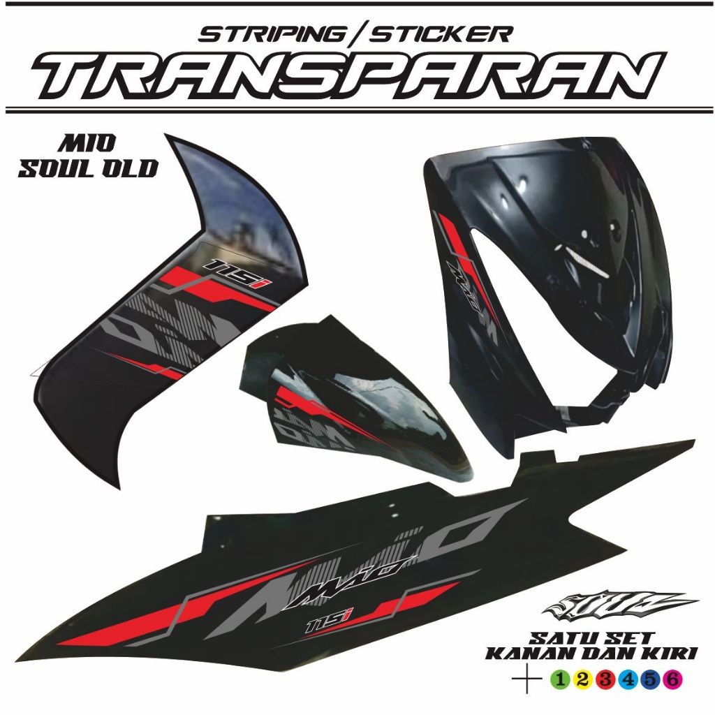 VARIASI striping mio soul old TRANAFARAN VARIASI MOTOE MIO SOUL 115 KARBU STIKER STRIPING SOUL VARIA