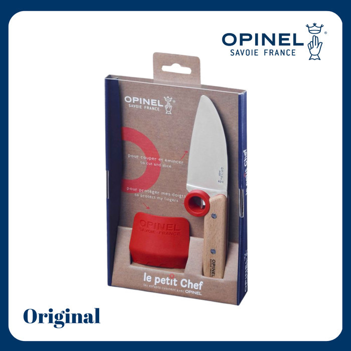 Opinel Le Petit Chef Knife + Finger Guard – Pisau Edukasi Anak