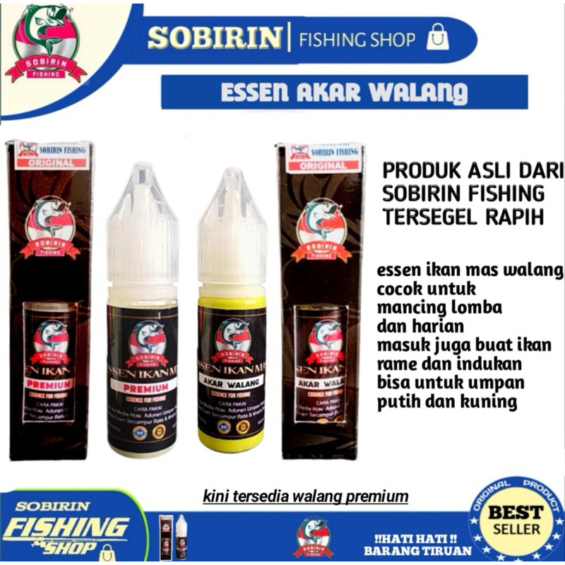 Essen Akar Walang Premium Sobirin Fishing 15ml