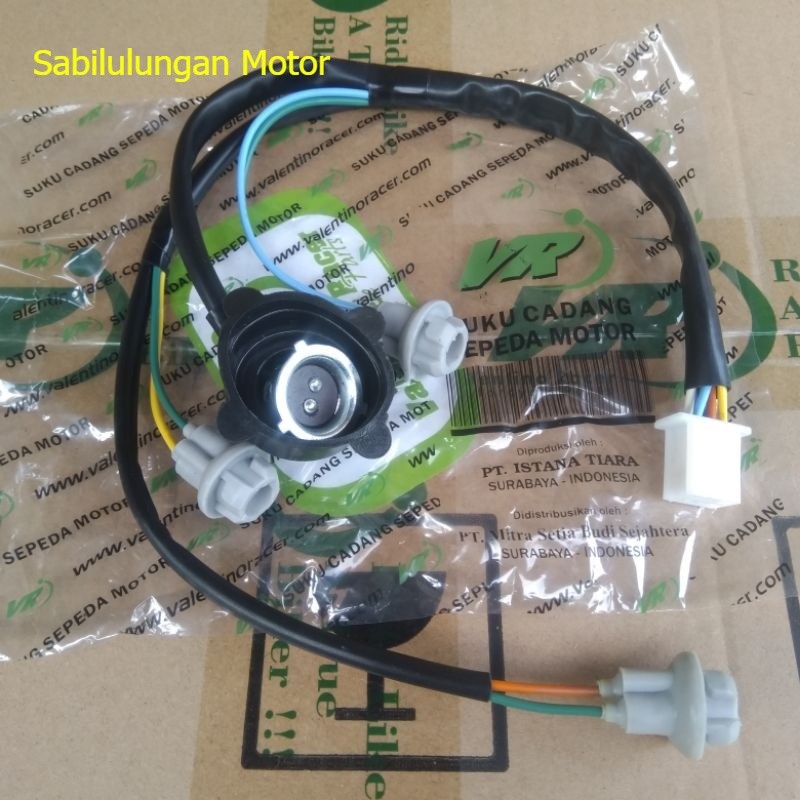 Cob Kop Kabel bohlam Lampu Depan Lampu Sen Sein Depan Beat Karbu, Beat Fi Stater Kasar 2012-2014 Bis
