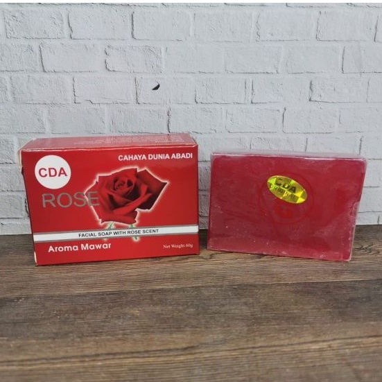 SABUN WAJAH ROSE CDA (CAHAYA DUNIA ABADI)