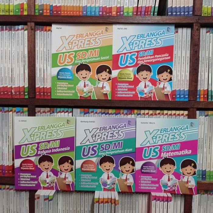 Buku Paket US XPress US SD/MI Erlangga