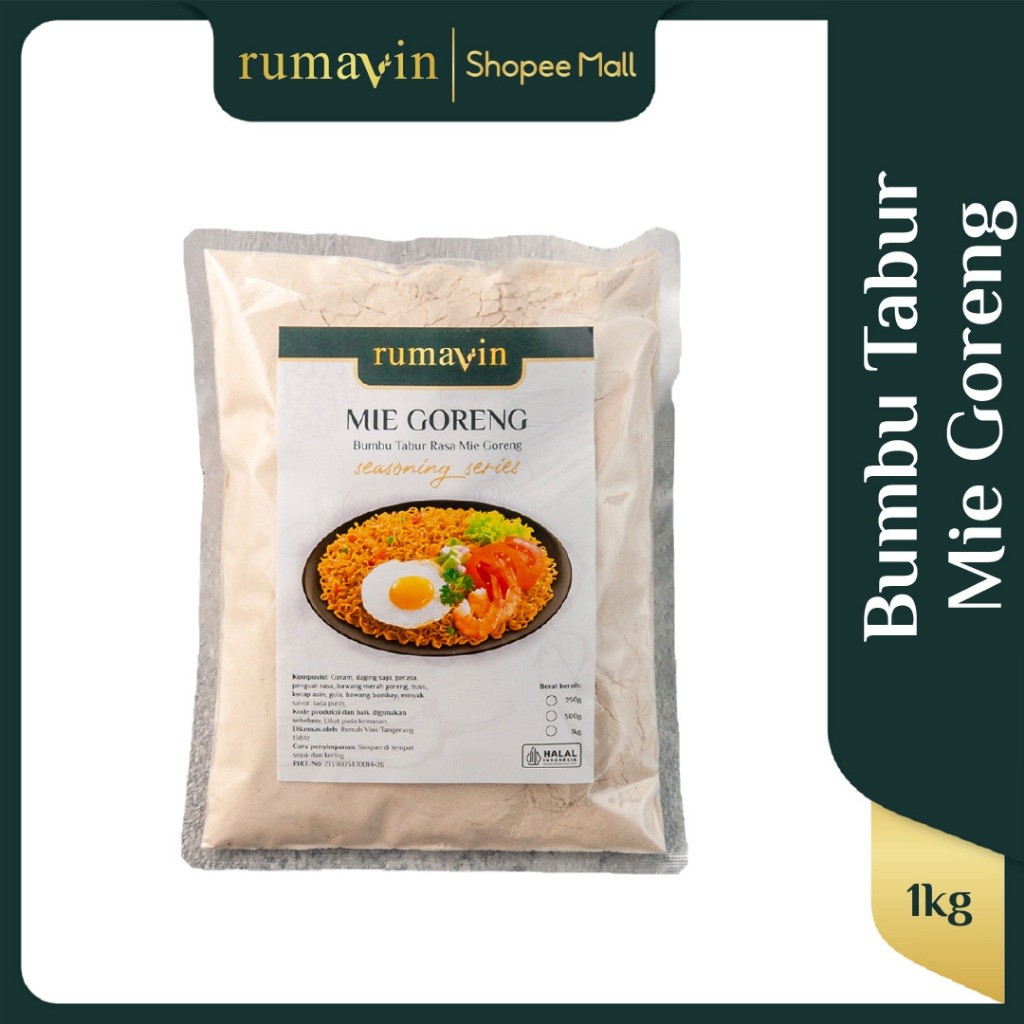 

Rumavin - Premium Bumbu Tabur Mie Goreng