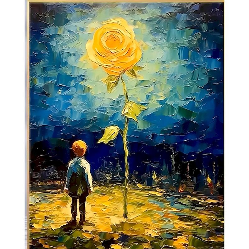 

GATYZTORY Paint Numbers The Little Prince Paintings By Number To Paint Living Room Decoration Handmade Personalized Gift