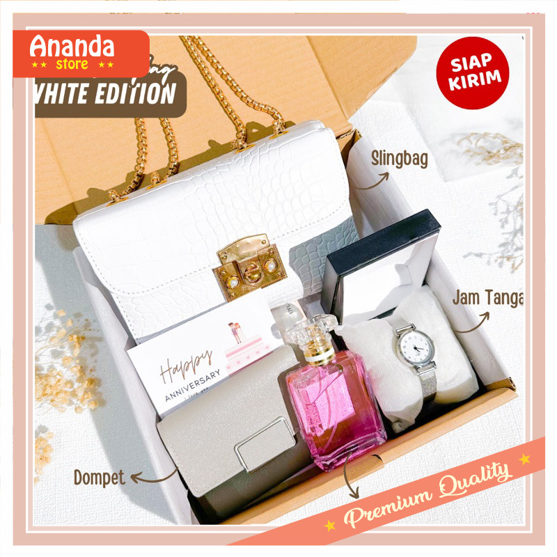 

Hampers murah Keren Promo Diskon / - Hampers Tas Cewe | Kado Sling Bag Cewe | Hadiah Ulang Tahun Wanita | Gift Graduation Anniversary [ANNE]